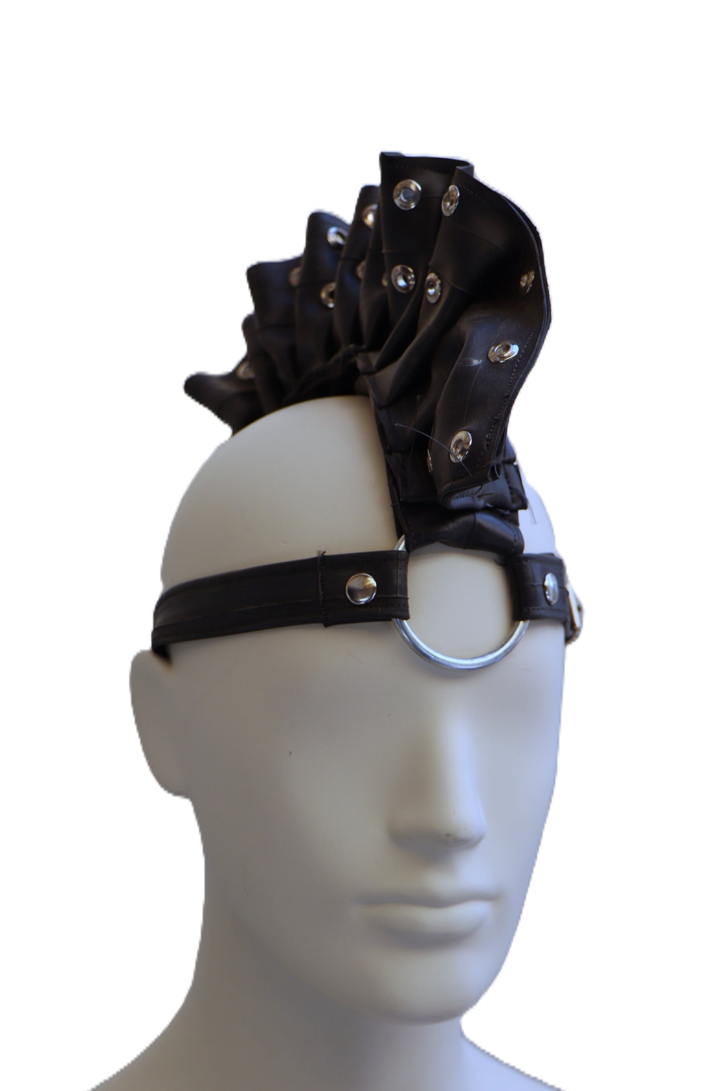 Gummi Irokese mit Ösen