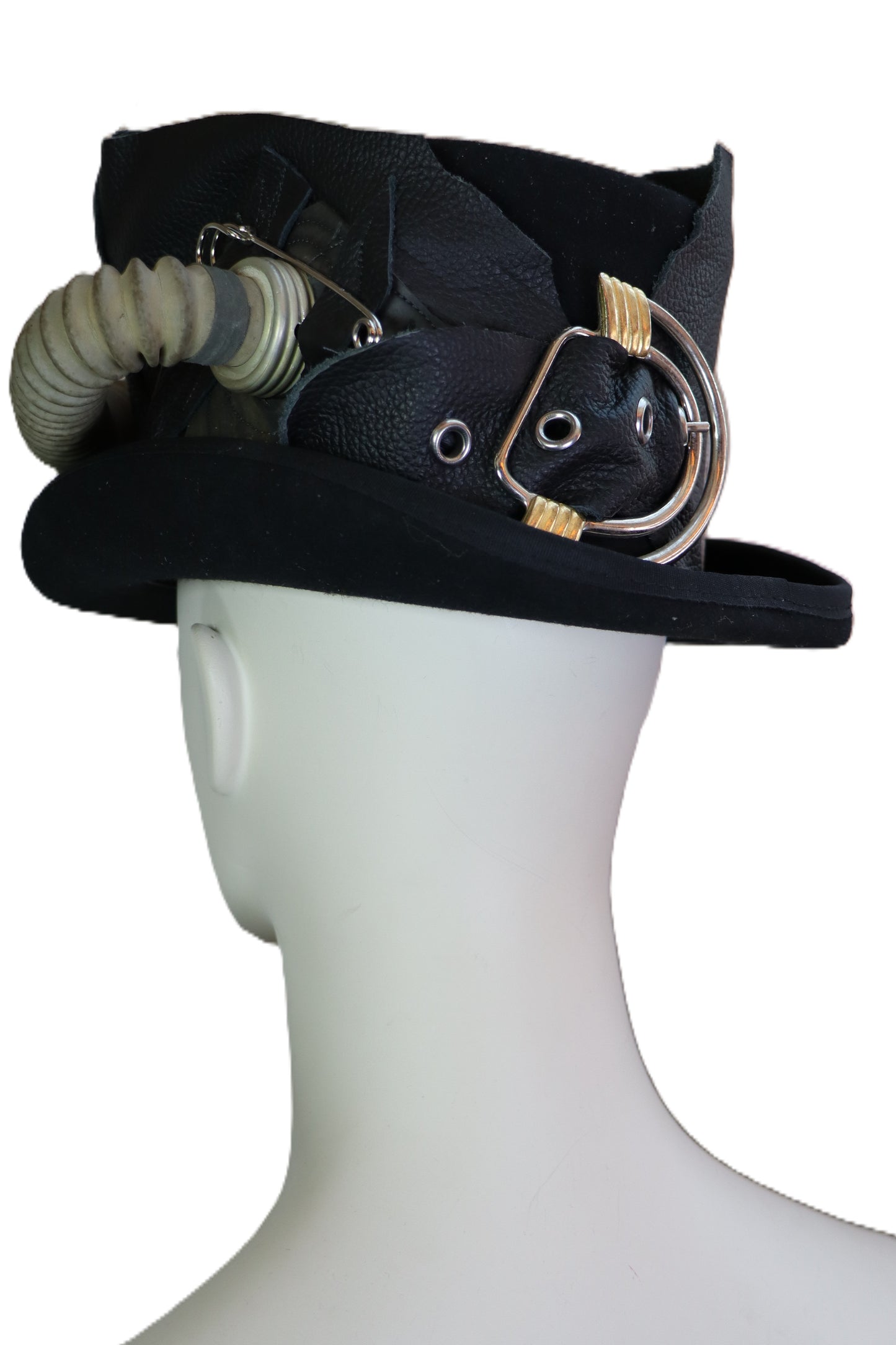 Zylinder mit Gasmaske